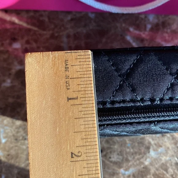 Vera Bradley (8-Days) Travel Pill Case, Solid Black, New w/ Tag attached - Picture 5 of 9